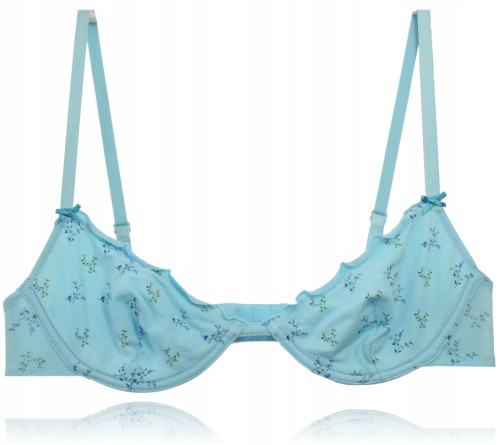 Luni Atlantic biustonosz miękki bawełniany niebieski