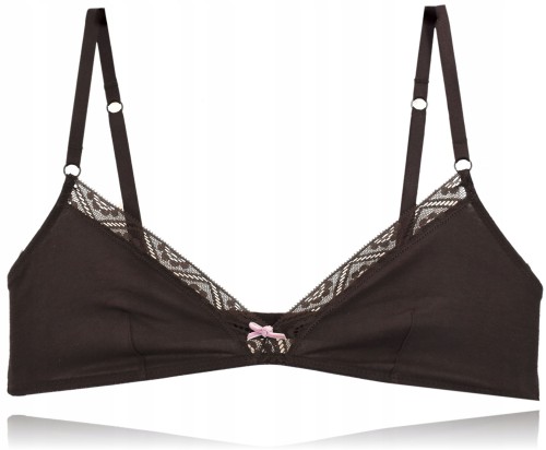 Luni Atlantic biustonosz miękki bawełniany brązowy