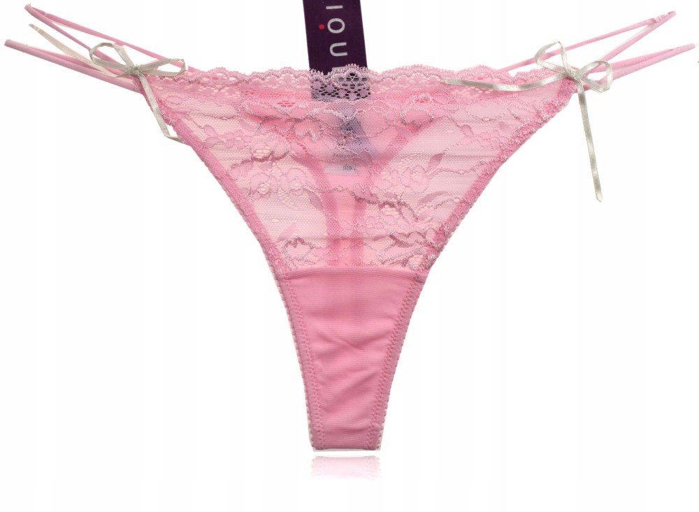 Atlantic mistique stringi majtki różowe