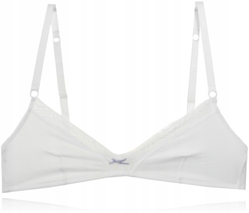 Luni Atlantic biustonosz miękki bawełniany biały