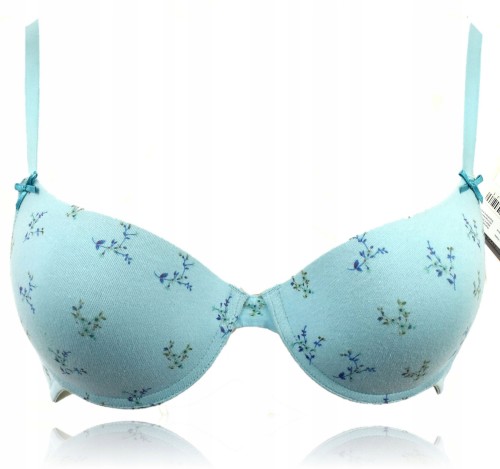 Atlantic Luni biustonosz push up bawełna w łączkę