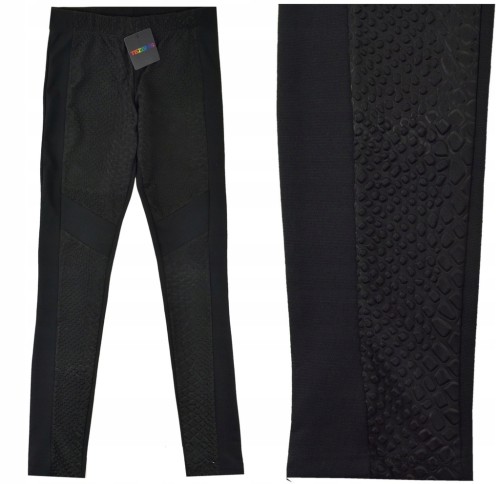 Tezenis Intimissimi legginsy wytłaczane a,skóra 