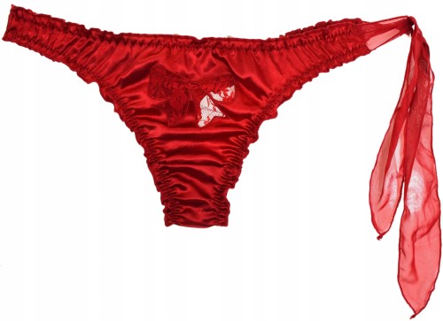 Tezenis stringi majtki wiązanie na biodrach M-L