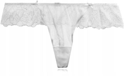 Mistique Atlantic majtki stringi koronka haft XL