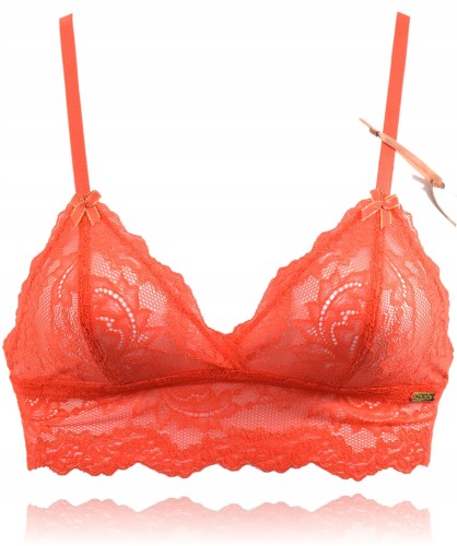 Sylvie braletka stanik miękki triangle koronkowy 