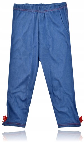 Tezenis legginsy za kolano jeans cekiny 134 9/10