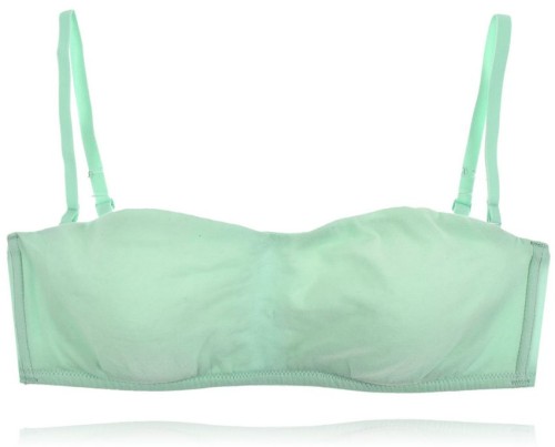 Tezenis biustonosz bawełniany opaska Crop Top verde