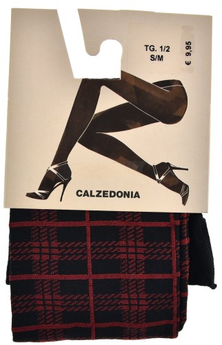 Calzedonia rajstopy w kratę
