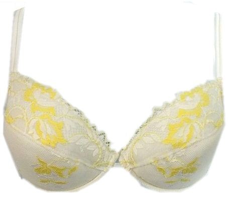 Atlantic śliczny push up siateczka koronka 75A