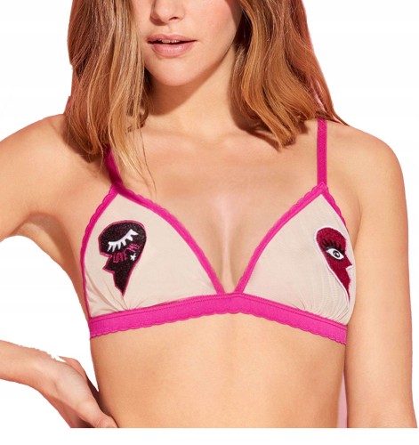 Tezenis triangle siateczka soft bez fiszbin S-M