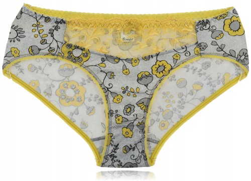 Benefit Mila MAJTKI figi bawełniane z koronką w łączkę