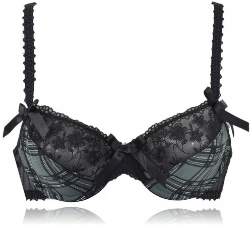 Benefit Roxy biustonosz miękki pepitka popielaty