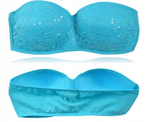 Tezenis opaska crop top biustonosz push up L 75/80