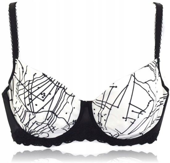 Benefit Crazy biustonosz miękki soft fiszbiny biały