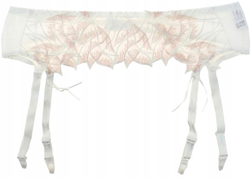 Benefit Tulia sexy pas pasek do pończoch żabki biały