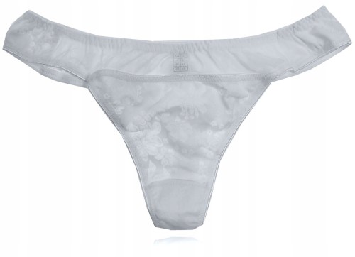 Benefit Eve majtki eleganckie stringi białe 