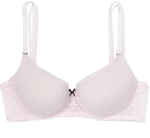 Atlantic biustonosz  push up microfibra koronka lbr964