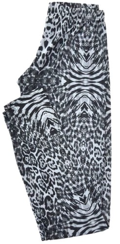 Calzedonia legginsy ze wzorem panterka animal