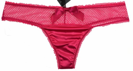 Intimissimi  majtki brazyliany satynowe różowe