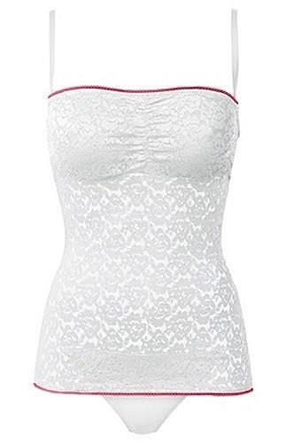 Intimissimi Tezenis super sexy body koronka biel M