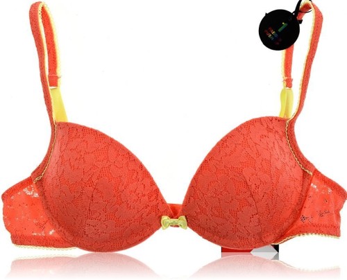 Tezenis biustonosz push up koronka GRANATINA
