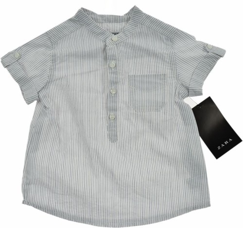 zara koszula chłopięca w prążek bawełniana