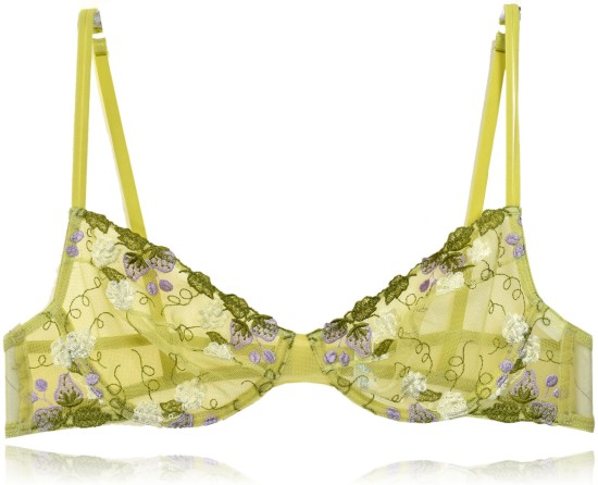 Atlantic romantyczny stanik haft w  truskawki tiul