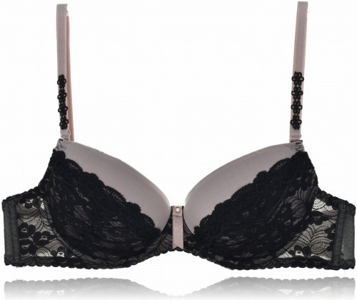 Kinga sexy biustonosz push up koronka satyna 