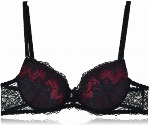 Kinga sexy  biustonosz push up koronką