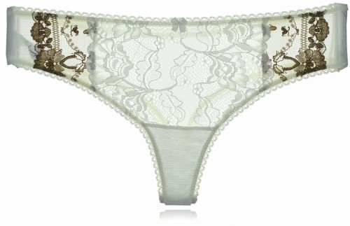Kinga majtki stringi z haftowana koronką 