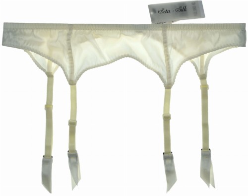 Intimissimi pas do pończoch jedwabny ecru 