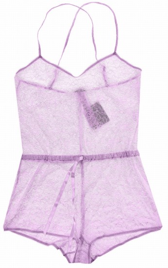 Tezenis koronkowy kombinezon body różowy 