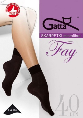 Gatta Fay skarpetki z microfibry 40 den