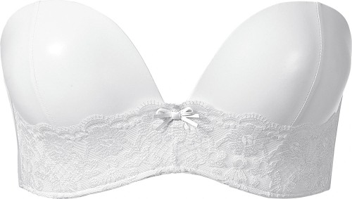 Intimissimi Laura biały biustonosz opaska 