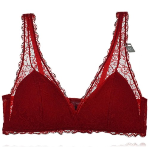 Tezenis biustonosz koronkowy trójkąt Havana usztywniany