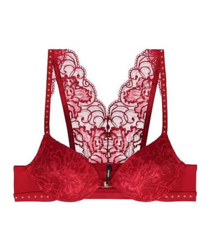 Tezenis biustonosz super push up Los Angeles Broadway czerwony