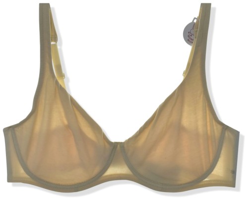 Tezenis Paris biustonosz miękki z bawełny beżowy 