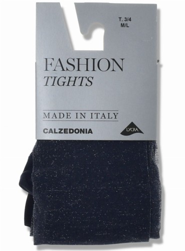 Calzedonia cienkie rajstopy brokatowe gwiezdny pył 