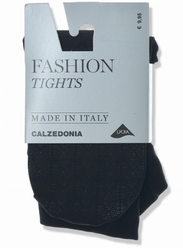 Calzedonia rajstopy o delikatnym prześwicie w romby 