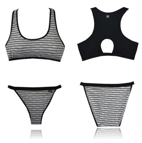 princesa komplet w paski