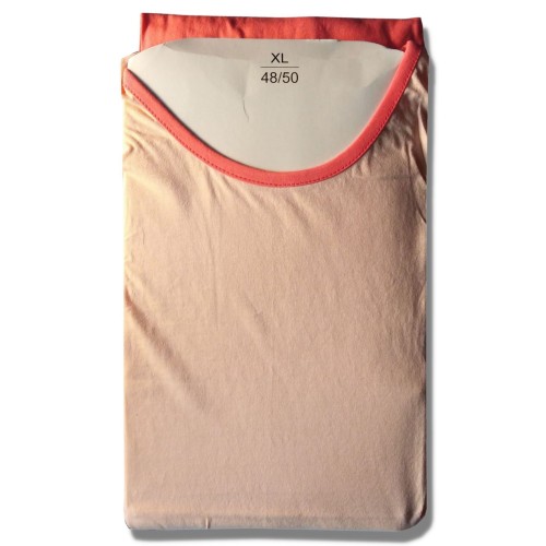 Damen Pyjama bawełniana piżama damska dwuczęściowa kremowa