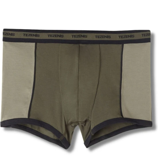 Tezenis bokserki męskie bawełniane khaki