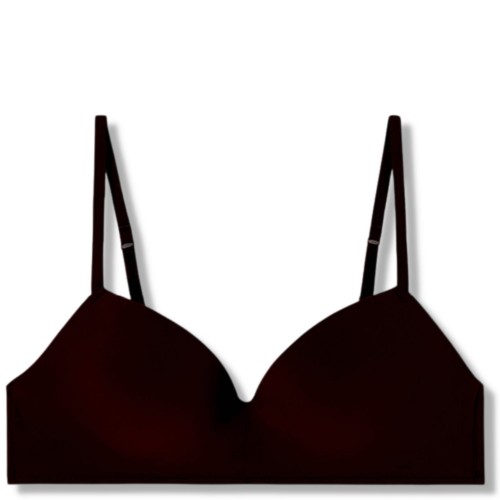 Tezenis Rome biustonosz push up bez fiszbin z Mikrofibry czarny