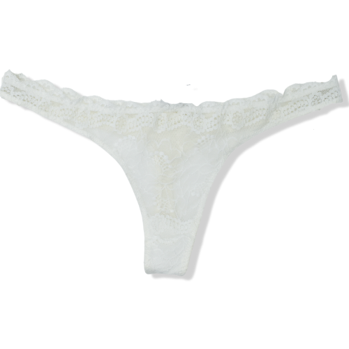 Tezenis majtki stringi koronkowe białe