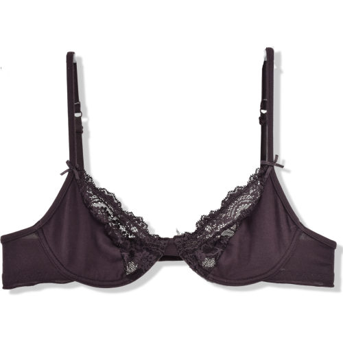 Atlantic biustonosz miękki bawełniany z koronką lbr134