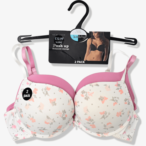New Look komplet biustonoszy push up 2-pack