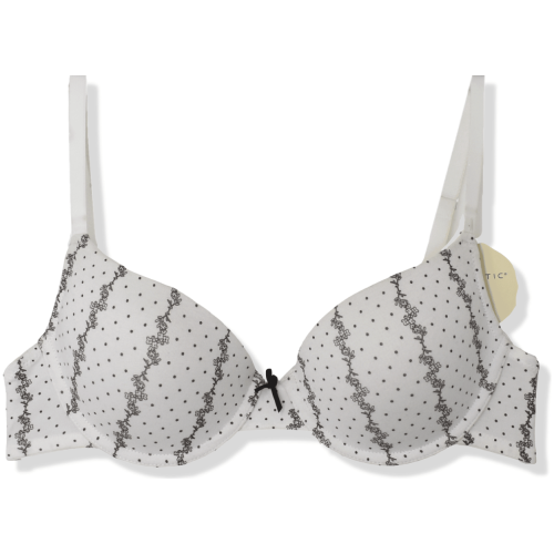 Atlantic  biustonosz  bawełniany ze wzorkiem lbr679