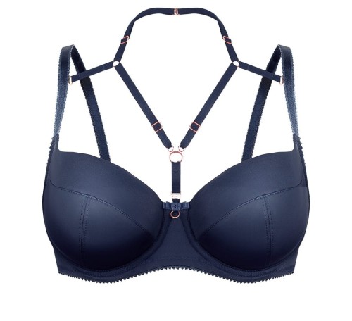 Unikat Robyn biustonosz usztywniany ze strapsami paskami 