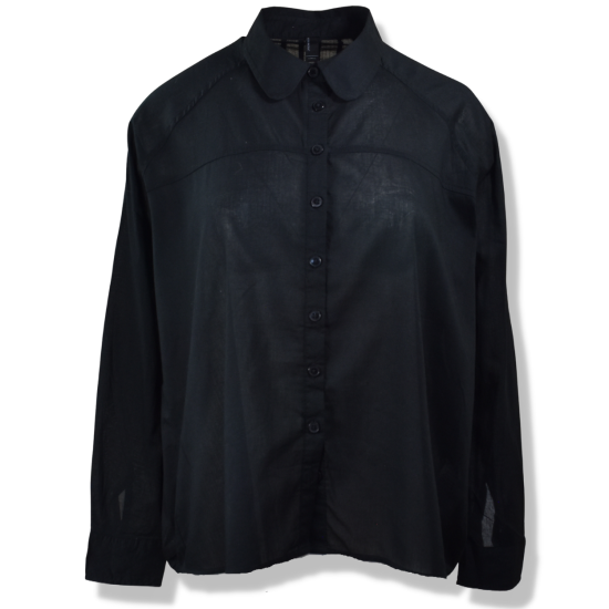 Vero Moda koszula damska oversize czarna rozpinana