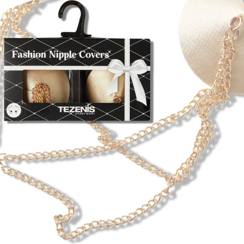 Tezenis złote Nasutniki w prezentowym opakowaniu z łańcuszkami